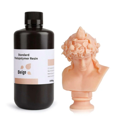 Фотополимерная смола Elegoo Standard Resin Colored, 1 л (Бежевый)