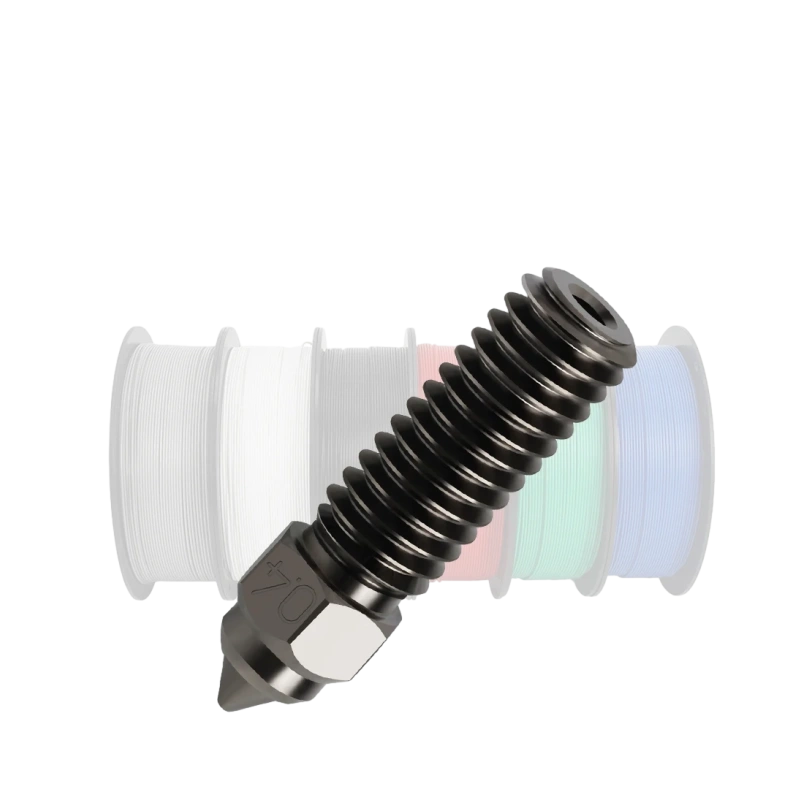 Сопло Kingroon для Creality K1/ K1 Max (2023)/ Ender-3 V3 KE/ CR-10 SE Закаленная сталь (0.2 мм)