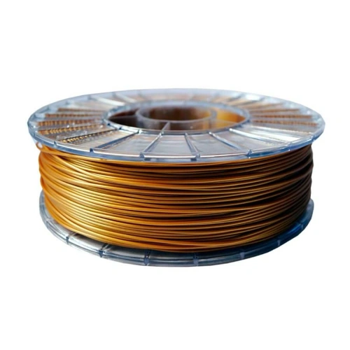 PLA TM Ecofil пластик 1,75 Стримпласт золотистый металлик 0,75 кг