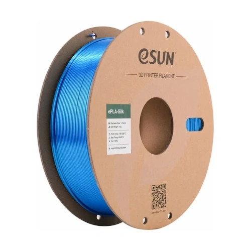 ePLA-Silk пластик 1.75 мм eSUN 1 кг (Белый)