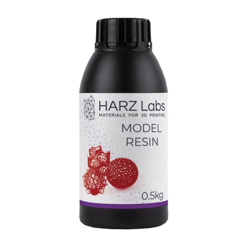 Фотополимерная смола HARZ Labs Model Resin 0.5 л, красная