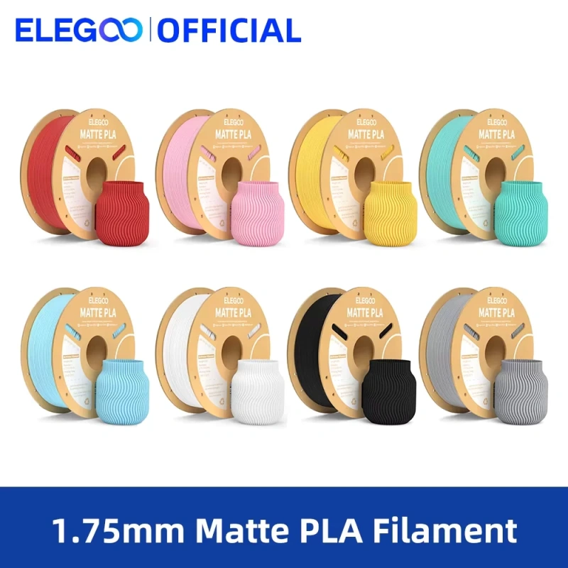 PLA Matte пластик Teal Green 1.75 мм Elegoo 1 кг