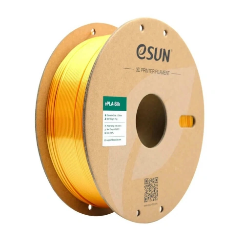 ePLA-Silk Metal пластик 1.75 мм eSUN металлик 1 кг (Бронзовый)