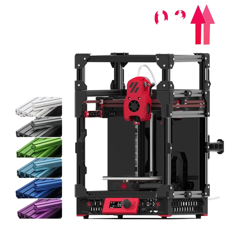 Набор Siboor для сборки 3D принтера VORON V0.2 Rev.1 (120x120x120 мм) (Напечатанные ABS детали)