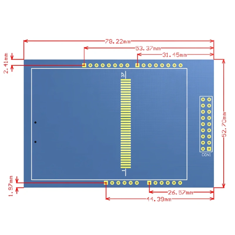 Сенсорный цветной дисплей OKYSTAR TFT LCD 240х320/2.8” с драйвером ILI9341