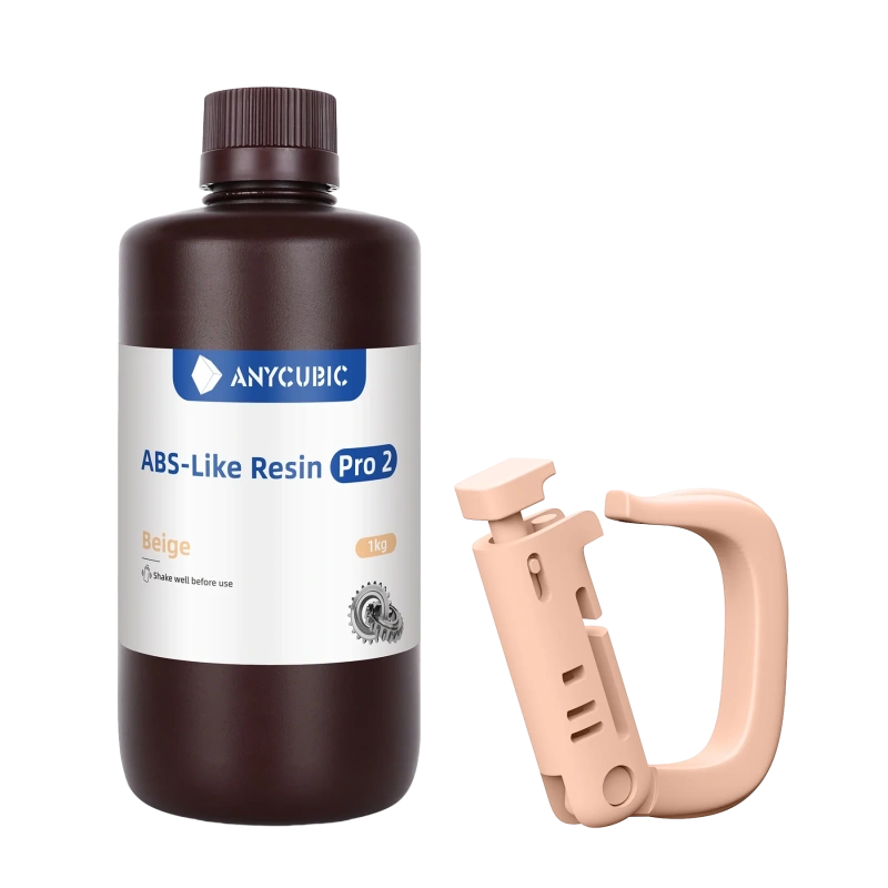 Фотополимерная смола Anycubic ABS-Like Resin Pro 2, 1л (Бежевый)