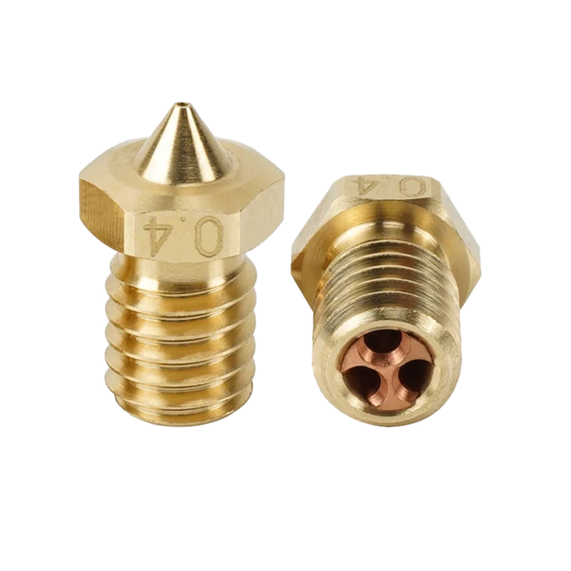 Сопло Kingroon E3D V6 CHT Латунь с медной вставкой (0.2 мм)