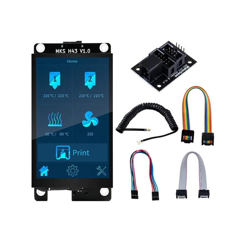 Дисплей сенсорный MKS H43 V1.0 Makerbase, IPS, 800*480, 4.3"