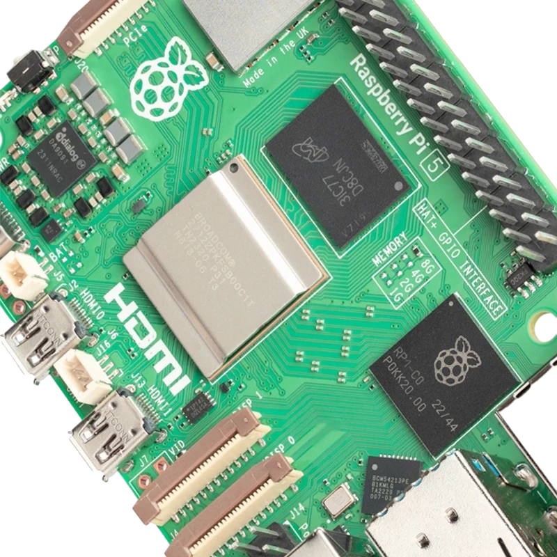 Микрокомпьютер Raspberry Pi 5 4/8 ГБ (4 ГБ)