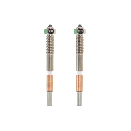 Быстросъемные оригинальные сопла bimetal (2 шт) QIDI Plus 4 (0.2 мм)