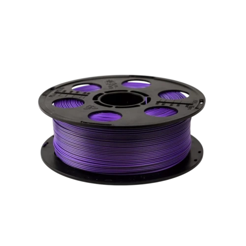 Пластик PLA Silk 1.75 Bestfilament трехцветный (фиолетовый, черный, серебро) 1 кг
