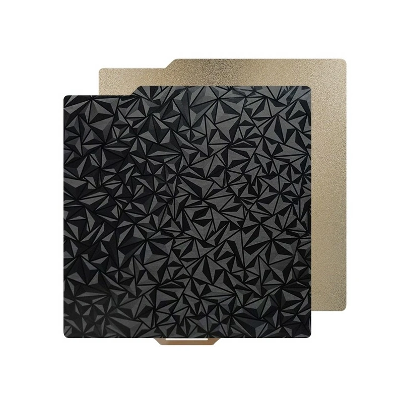 Стальная пластина с двухсторонним покрытием (Textured PEI + Smooth PEO) для Bambu Lab X1/P1/A1