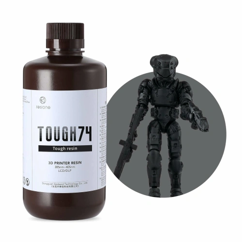 Фотополимерная смола Resione Tough74 изностостойкая 1л, черная