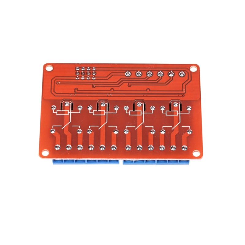 4-канальное электромеханическое реле 5V с оптопарой