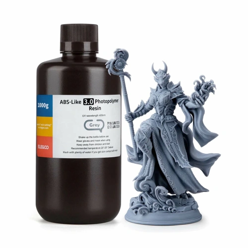 Фотополимерная смола Elegoo ABS–Like Resin 1 л, серая