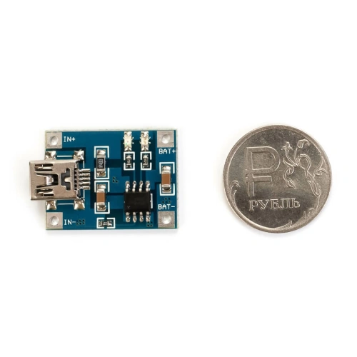 Модуль заряда Li-ion батарей TP4056 Mini USB