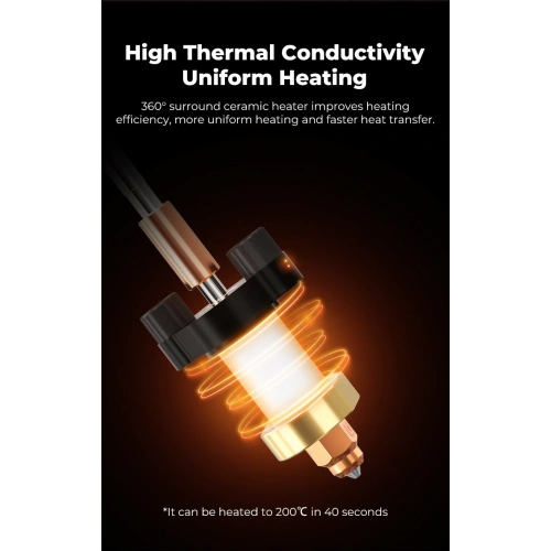Оригинальный керамический хотэнд для Creality K1C / K1 Max (новая ревизия 2025)