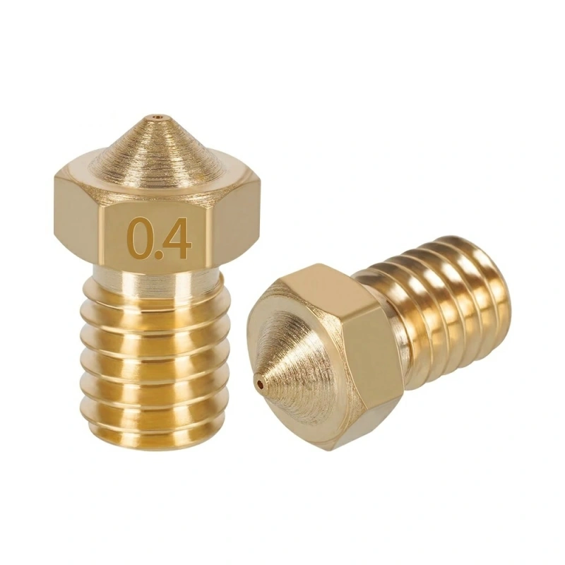 Сопло латунное E3D V6/V5 Kingroon (0.2 мм)