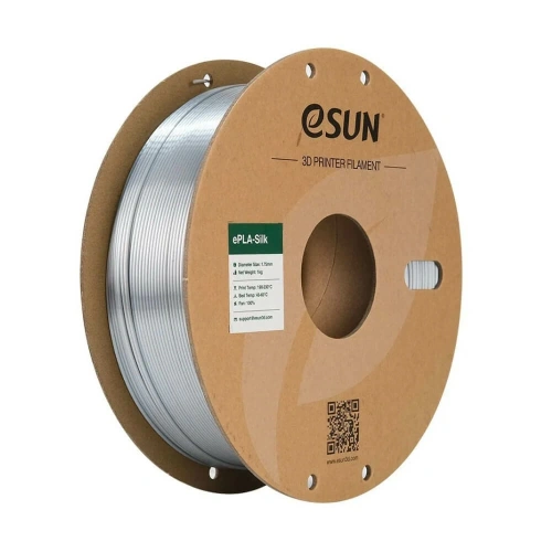 ePLA-Silk Metal пластик 1.75 мм eSUN металлик 1 кг (Бронзовый)