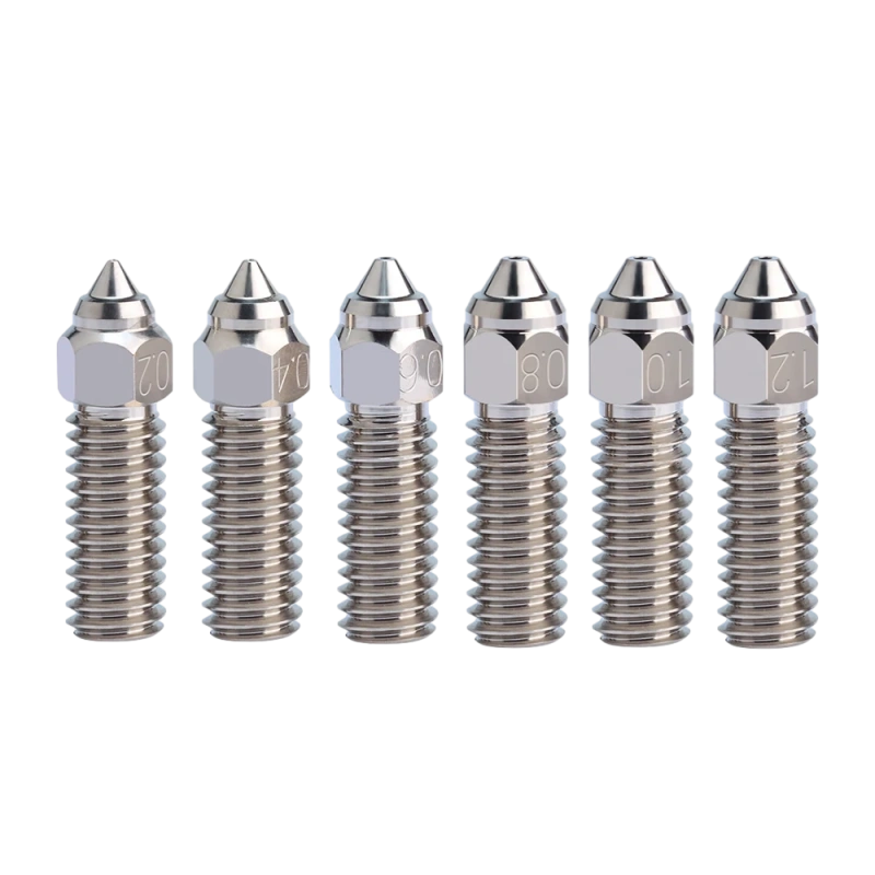 Сопло Kingroon для Creality K1/K1 Max (2023)/ Ender-3 V3 KE/ CR-10 SE закаленная сталь + медь (0.2 мм)