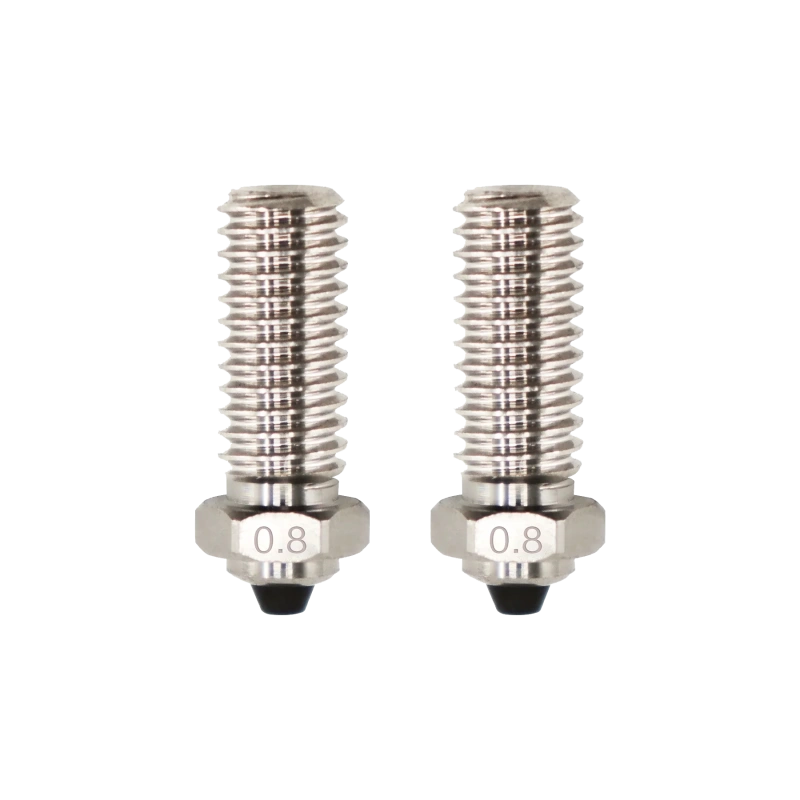 Комплект оригинальных Bi-metal сопел (2шт) QIDI Q1 Pro/ X-Max 3/ X-Plus 3 (0.2 мм)